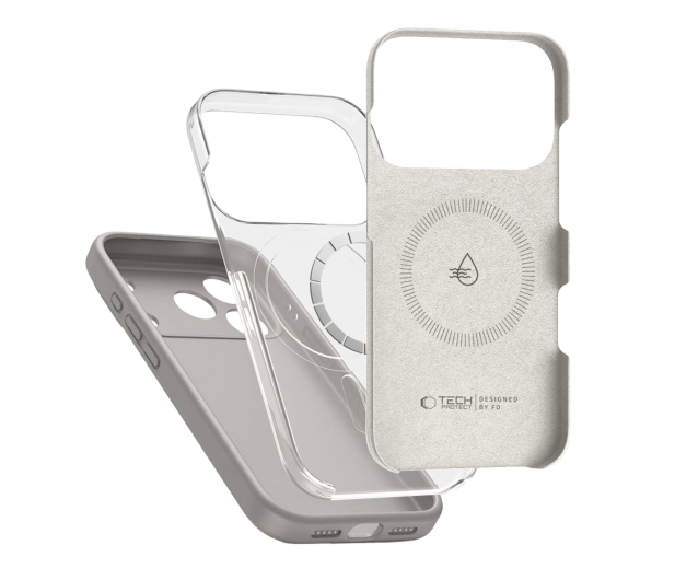 TECH-PROTECT Silicone Magsafe do Iphone 17 Pro Stone Grey 5906302330270 - 1359720 - zdjęcie 2